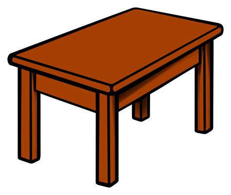 table clip art free.